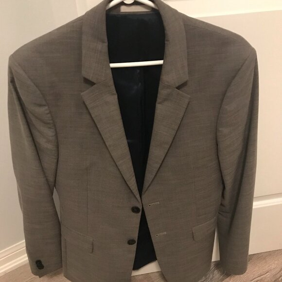 Topman - Grey Sports Coat - Grey - Mens Size US 36R - Picture 1 of 2